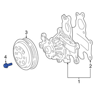 Lexus OE - Engine Water Pump Pulley Bolt