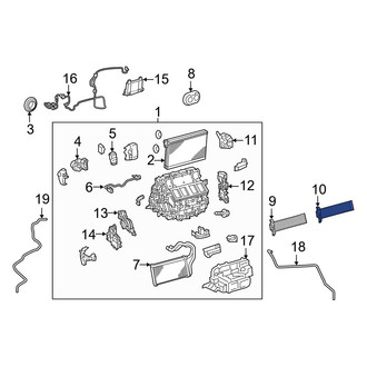 Lexus OE - HVAC Heater Core Heater Element