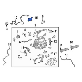 Lexus OE - HVAC Control Module