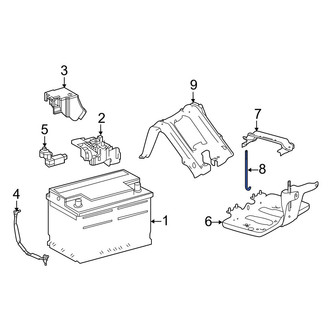 Lexus OE - Battery Hold Down Stud