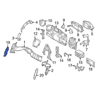 Lexus OE - Drive Motor Battery Pack Air Filter
