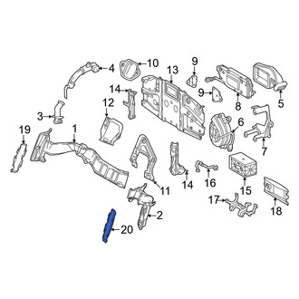 Lexus OE - Drive Motor Battery Pack Air Filter