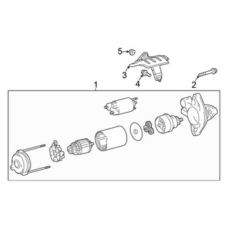 Lexus OE - Electrical - Starter (3.4L)
