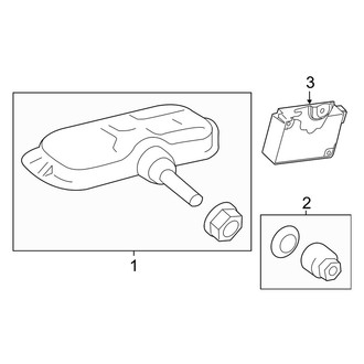 Lexus OE - Electrical - Tire Pressure Monitor Components