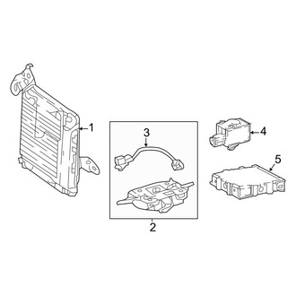 Lexus OE - Electrical Components (Park Assistant)