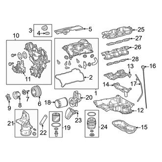 Lexus OE - Engine Parts (3.4L)