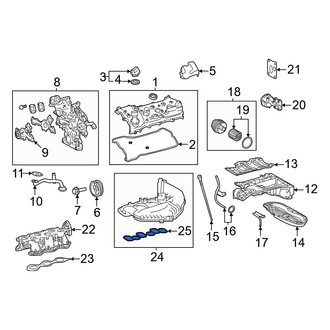 Lexus OE - Upper Engine Intake Manifold Gasket
