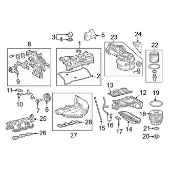 Lexus OE - Engine Parts (AWD)