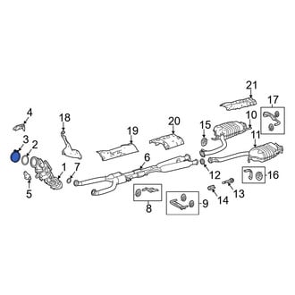 Lexus OE - Catalytic Converter Clamp