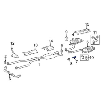 Lexus OE - Exhaust Bolt