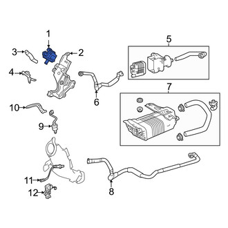 Lexus OE - Exhaust Gas Recirculation (EGR) Vacuum Delay Valve