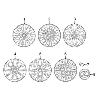 Lexus OE - Wheels