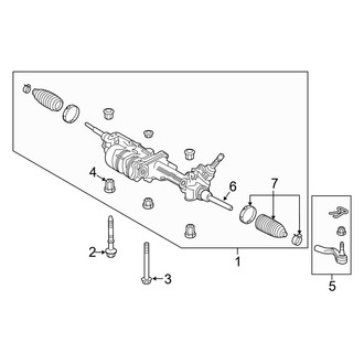 Lexus OE - Steering Gear & Linkage (3.5L)