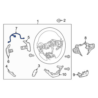 Lexus OE - Steering Wheel Wiring Harness