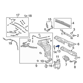 Lexus OE - Washer Fluid Level Sensor