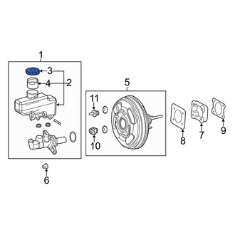 Lexus OE - Brake Master Cylinder Reservoir Cap