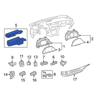 Lexus OE - Heads Up Display Assembly