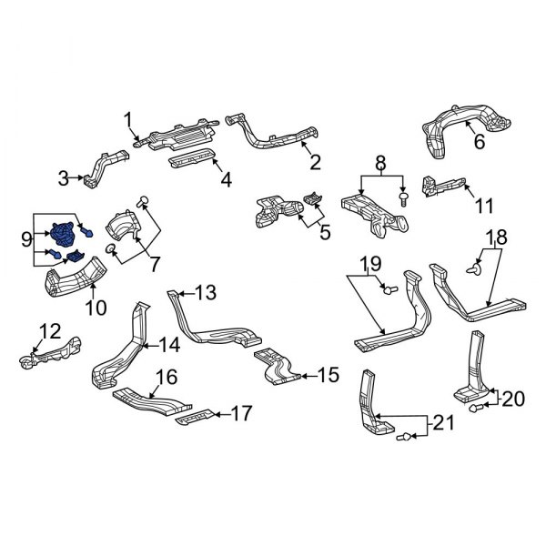 Instrument Panel Air Duct