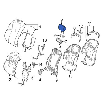 Lexus OE - Front Right Headrest