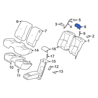 Lexus OE - Rear Outer Headrest