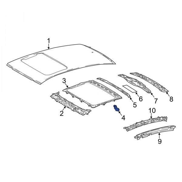 Sunroof Reinforcement Bracket