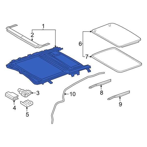 Sunroof Frame