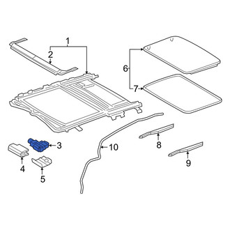 Lexus OE - Sunroof Motor