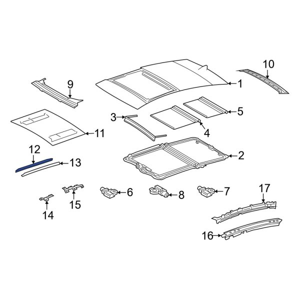 Sunroof Molding