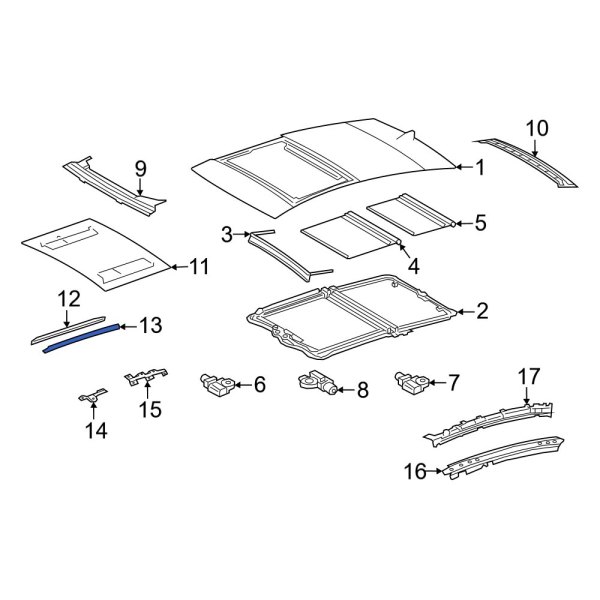 Sunroof Molding