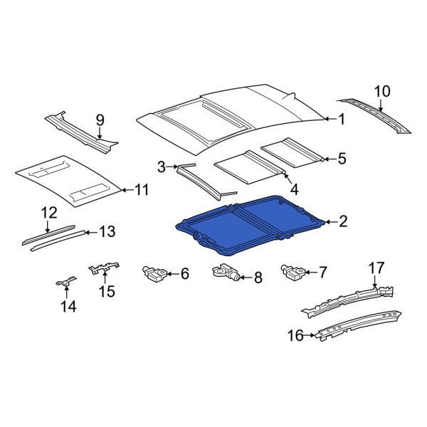 Sunroof Guide Rail