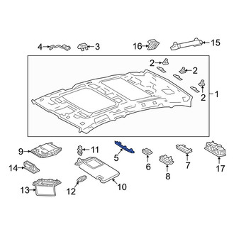 Lexus OE - Roof Opening Trim