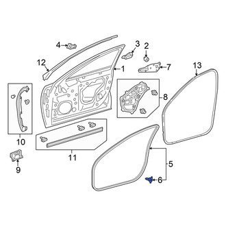 Lexus OE - Front Door Seal Clip