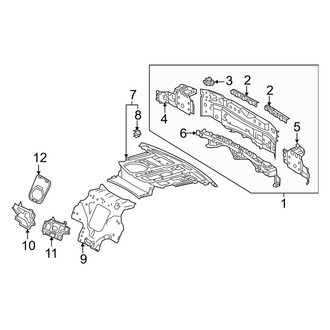 Lexus OE - Rear Body & Floor - Rear Body