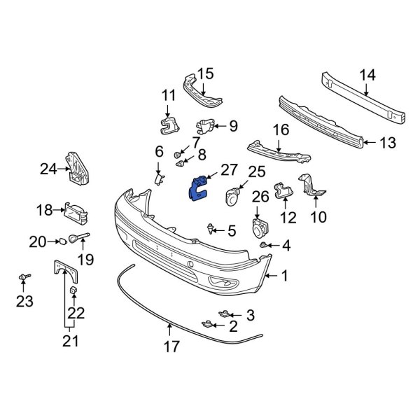 Ambient Air Temperature Sensor Bracket