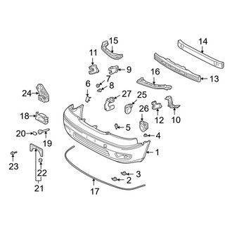 Lexus OE - Front Bumper - Bumper & Components