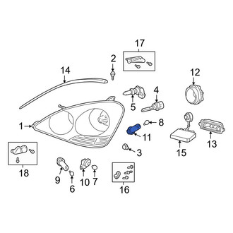 Lexus OE - Front Clearance Light Socket