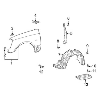 Lexus OE - Fender & Components
