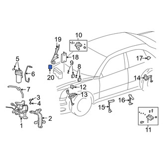 Lexus OE - Active Suspension Relay