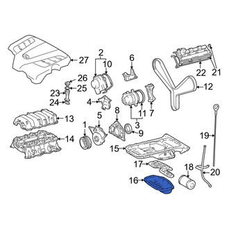 Lexus OE - Lower Engine Oil Pan