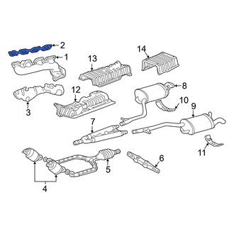 Lexus OE - Exhaust Manifold Gasket