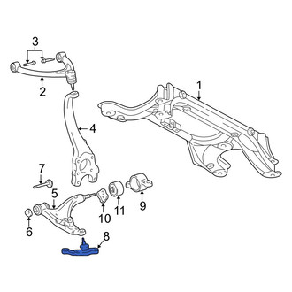 Lexus OE - Front Left Lower Suspension Ball Joint