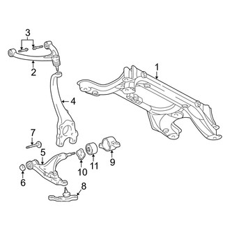 Lexus OE - Front Suspension - Suspension Components
