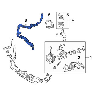 Lexus OE - Power Steering Return Hose