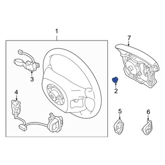 Lexus OE - Steering Wheel Nut