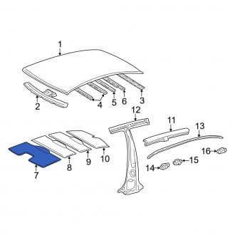 Lexus LS430 Sunroofs & Components — CARiD.com