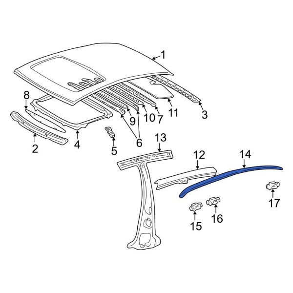 Roof Drip Molding