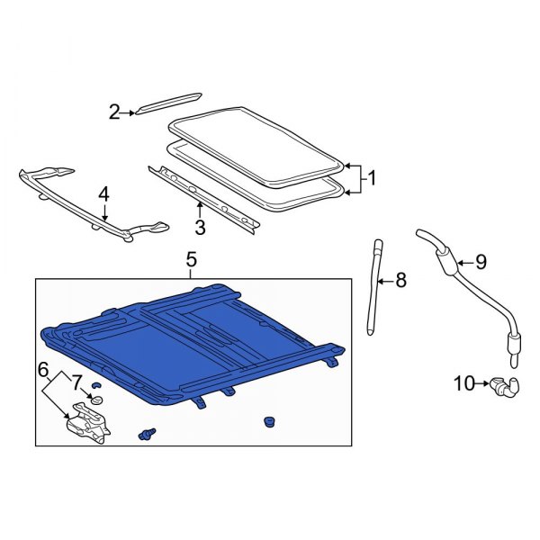 Sunroof Frame