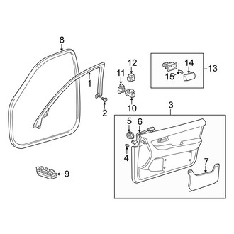 Lexus OE - Front Door - Interior Trim