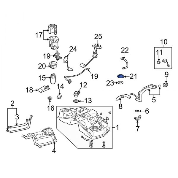 Fuel Pump Housing