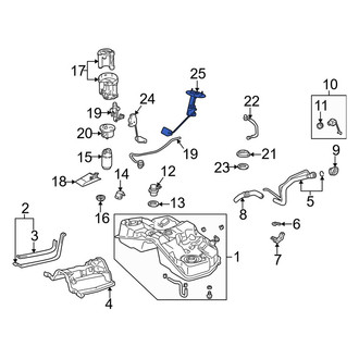 Lexus OE - Fuel Sender and Hanger Assembly